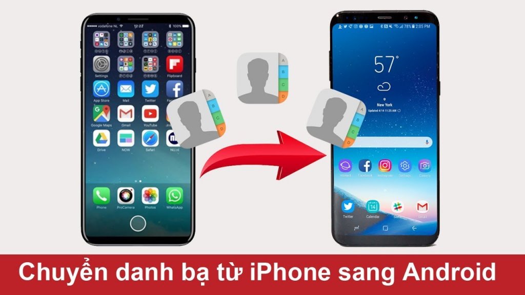 Hướng dẫn đồng bộ danh bạ từ iOS sang Android mà không cần dùng đến ứng dụng