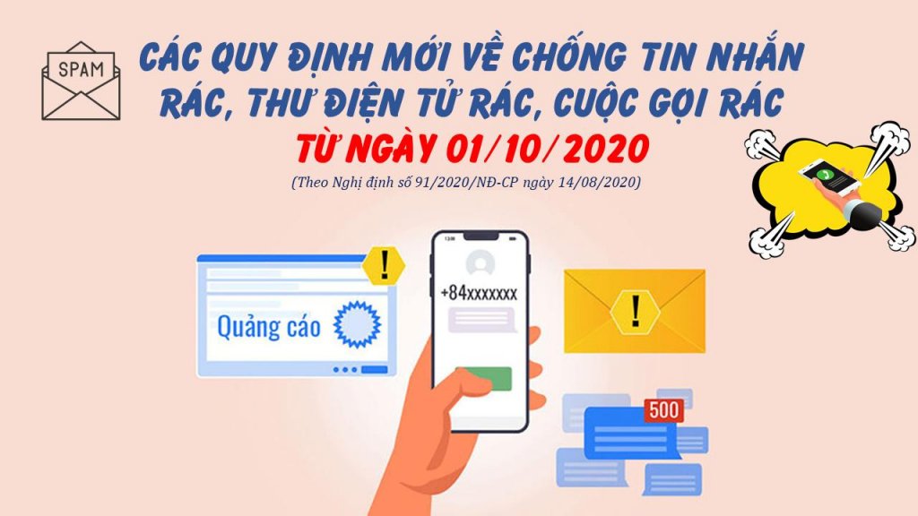 Chủ thuê bao di động có thể đăng ký không nhận tin nhắn, cuộc gọi 'rác'